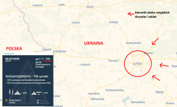 Tak dużego nalotu blisko Polski jeszcze nie było! 741 rakiet i dronów uderzyło w Ukrainę?