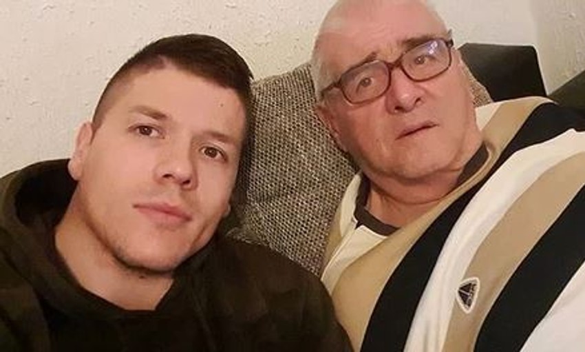 Sloba Radanović sa ocem