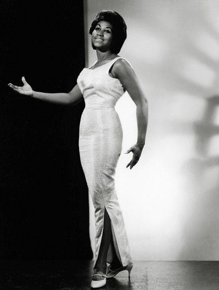 Aretha Franklin w 1962 r.