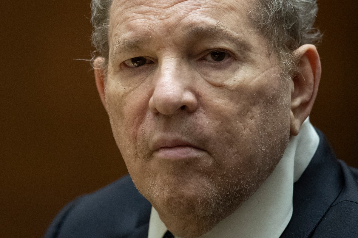 Harvey Weinstein w sądzie apelacyjnym w Nowym Jorku.
