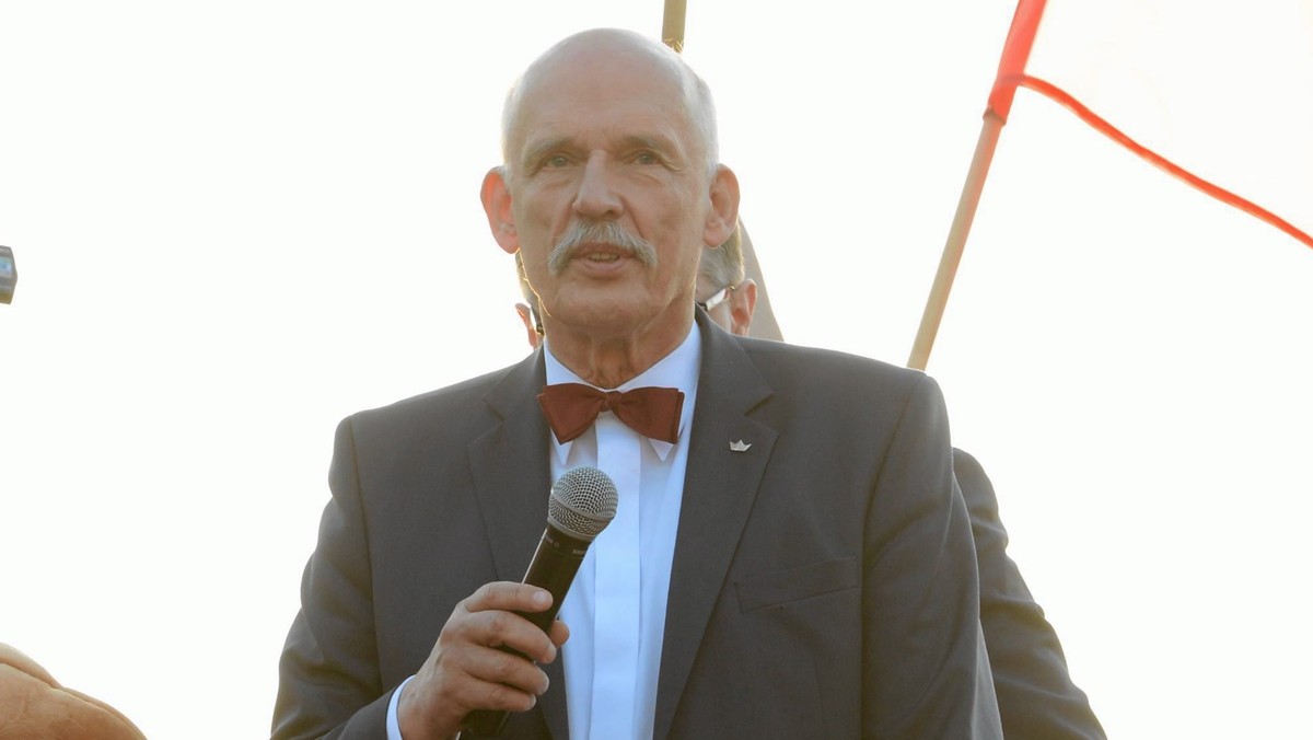 Janusz Korwin-Mikke usłyszał zarzut ws. spoliczkowania Michała Boniego; nie przyznał się do winy - poinformował rzecznik prasowy Prokuratury Okręgowej w Warszawie prok. Przemysław Nowak.