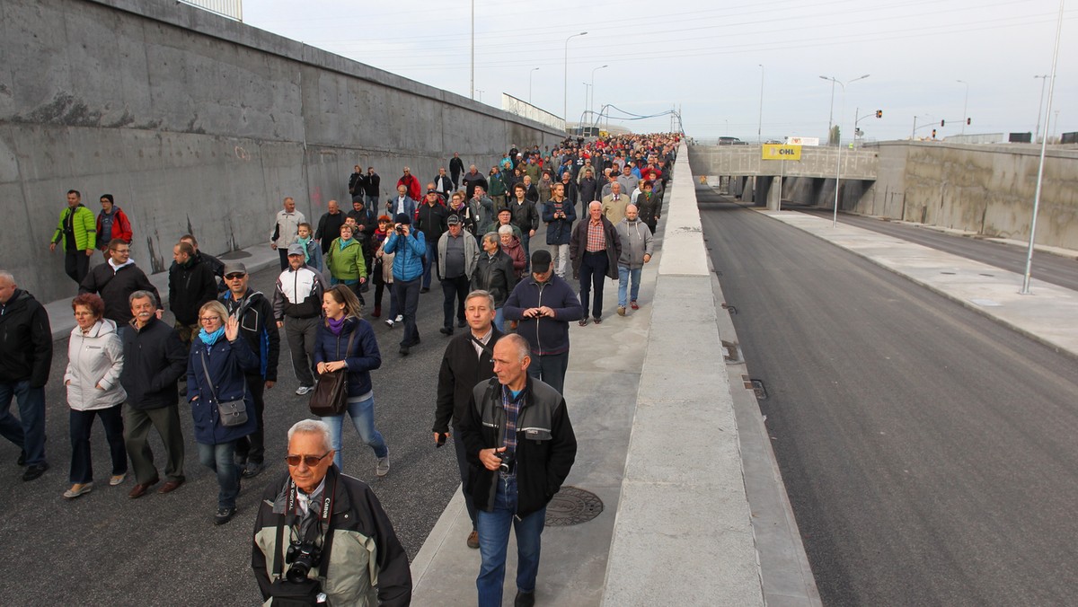 GDAŃSK TUNEL POD MARTWĄ WISŁĄ DZIEŃ OTWARTY (Mieszkańcy Gdańska )