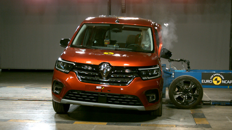 Renault Kangoo w teście zderzeniowym Euro NCAP (2021)