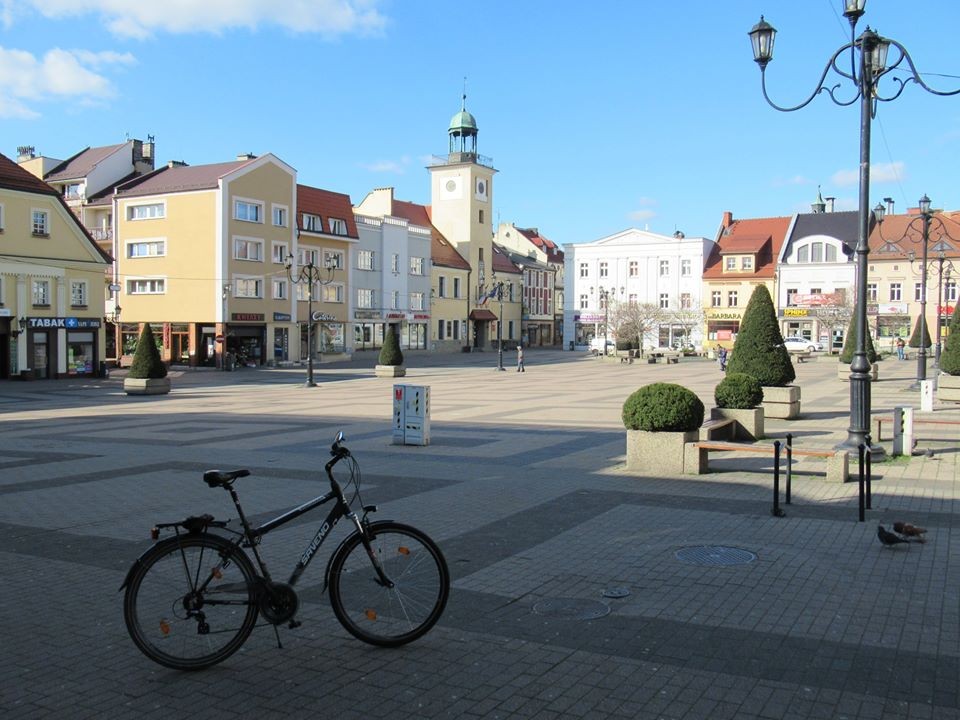 Pusty rynek w Rybniku, fot. Zbyszek Chwastek