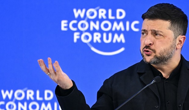 Zelenski u Davosu
