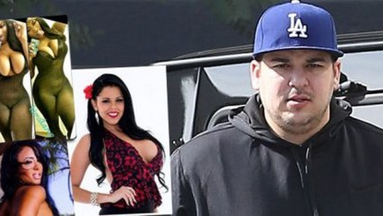 Voluptuous Porn Stars - Rob Kardashian Reality star finds solace in voluptuous ...