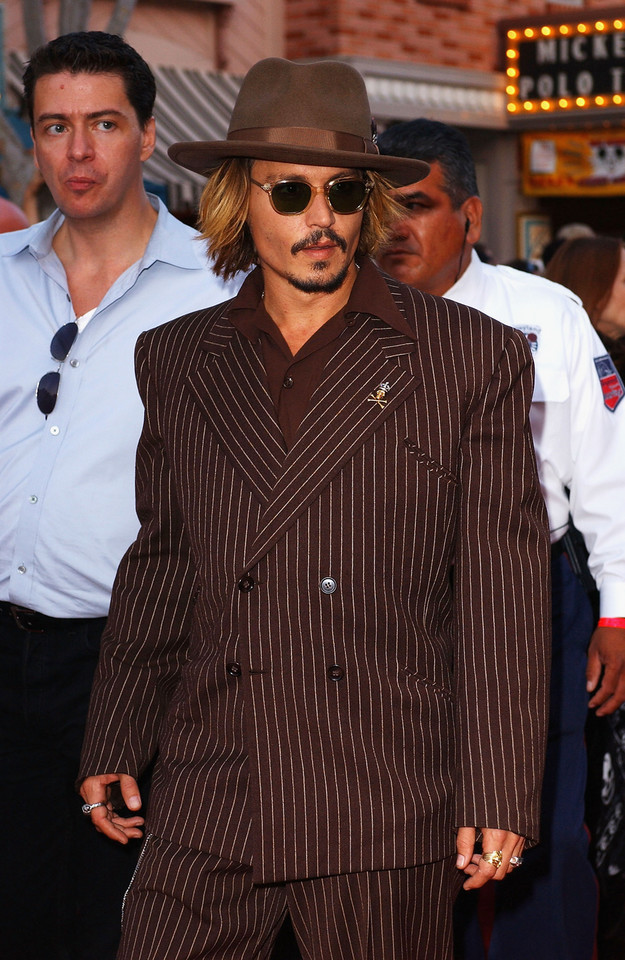 Johnny Depp w 2003 roku