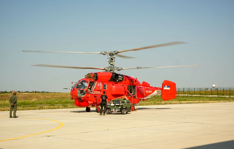 Kamov Ka-32 koji gasi požare u Crnoj Gori