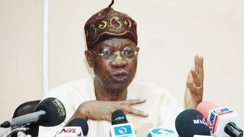 Lai Mohammed- Minister of Information and Culture