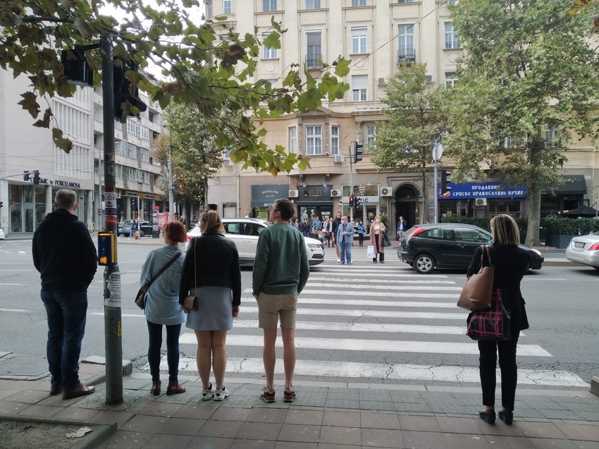 Ugao Resavske ulice i Bulevara kralja Aleksandra