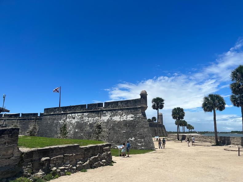 Castillo de San Marcos is the oldest masonry fort in the US.Megan duBois