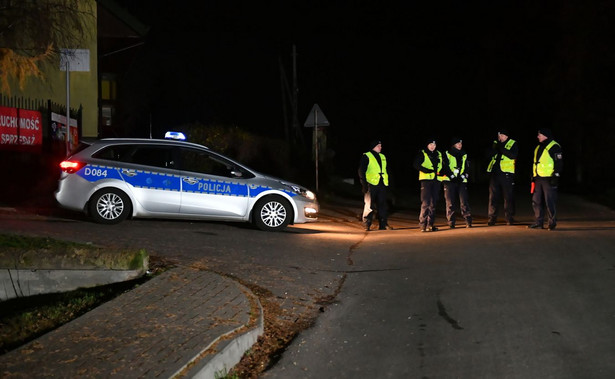 Policja na terenie miejscowości Przewodów