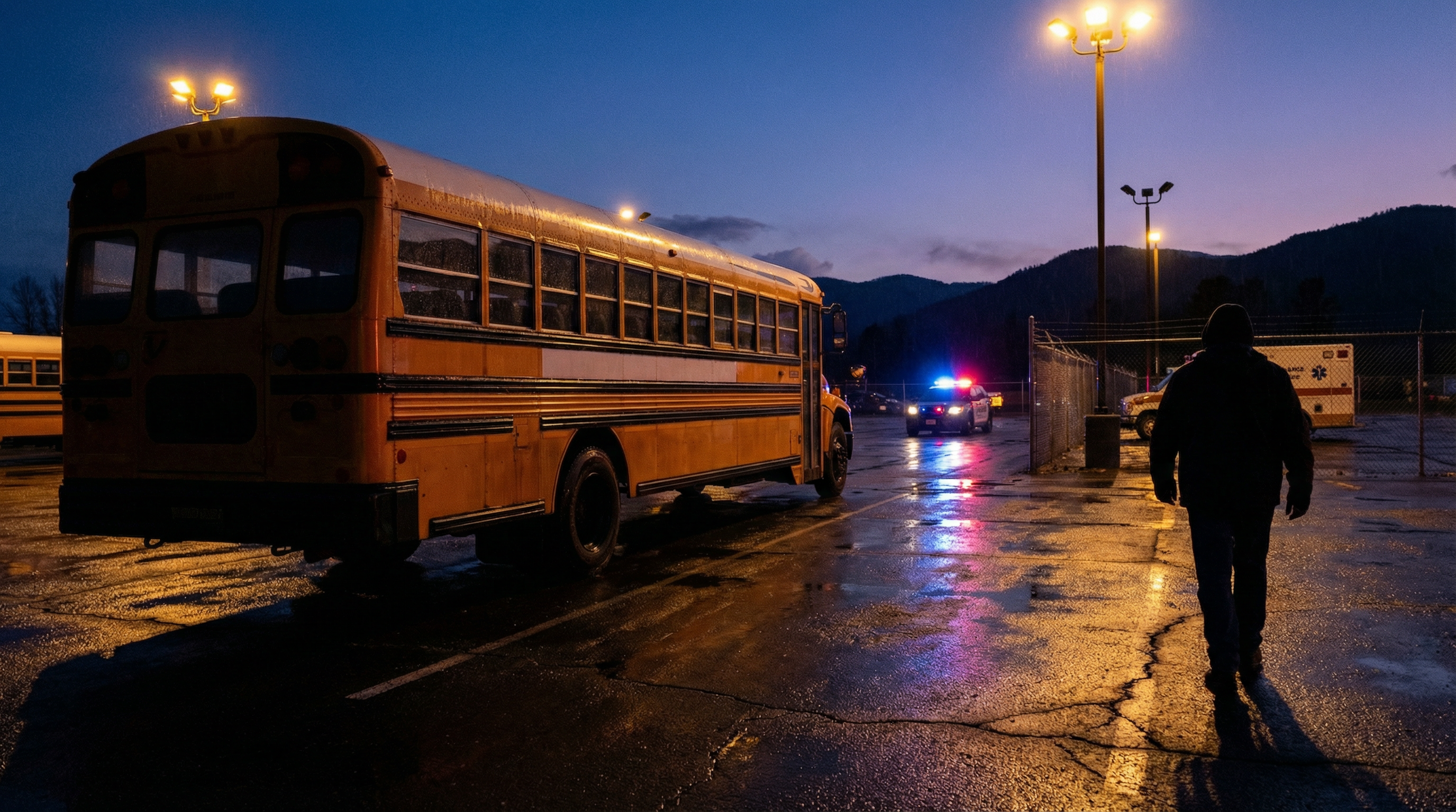 Padre agrede al conductor de autobús escolar tras quedarse su hijo dormido en Navarra