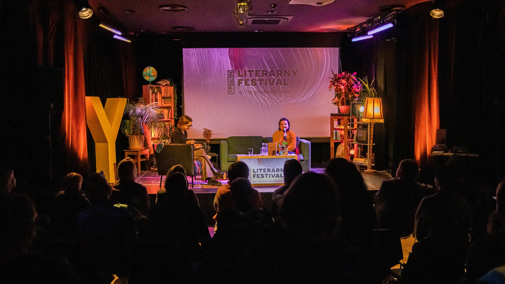 Ukrajinská spisovateľka Tamara Duda na festivale Ypsalon 2024