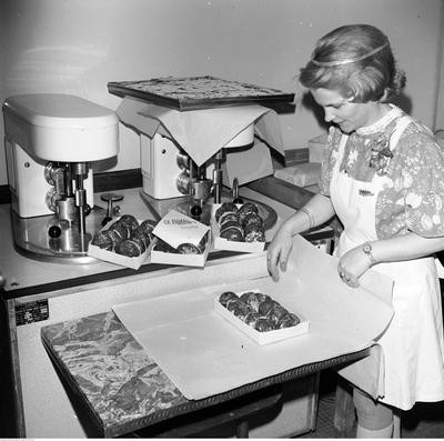 Cukiernia Blikle w Warszawie, tłusty czwartek 1978 roku.