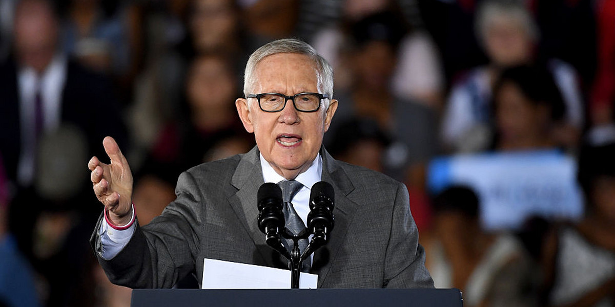 HARRY REID BREAKS SILENCE: Trump's election has 'emboldened the forces of hate and bigotry'