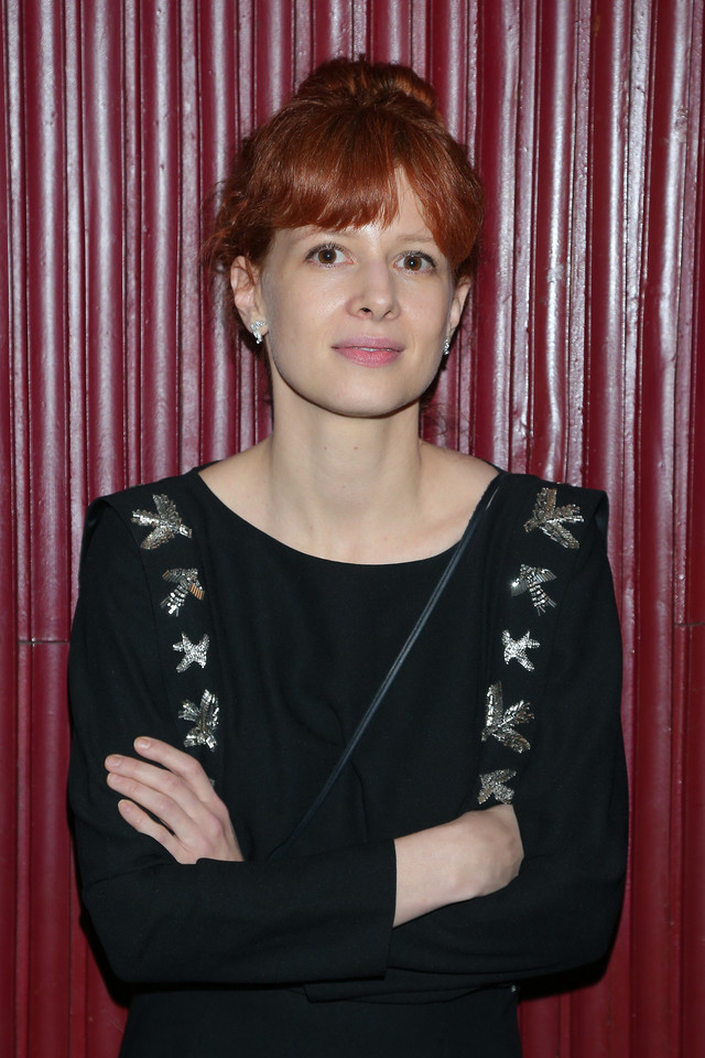 Karolina Gruszka na premierze filmu "Szczęście świata"