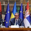 Ruslan Stefančuk, Aleksandar Vučić, Ana Brnabić