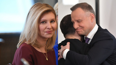 Andrzej Duda zdecydował się na szarmancki gest w stronę Ołeny Zełenskiej. W Europie nie jest to popularne