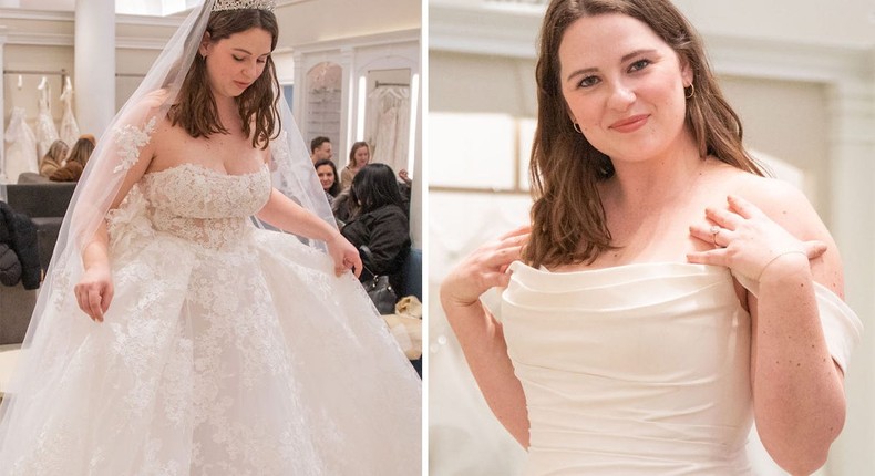 Insider's reporter was surprised by things at her bridal appointment at Kleinfeld from Say Yes to the Dress.Crystal Cox/Insider