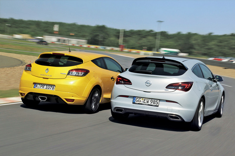 Opel Astra OPC kontra Renault Megane RS: kipią testosteronem