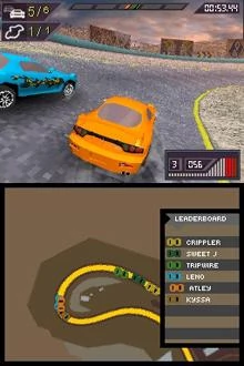 Screen z gry "Need for Speed: ProStreet" (wersja DS)