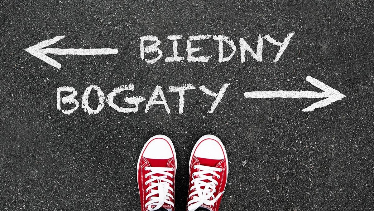 nierówności bieda bogactwo pieniądze