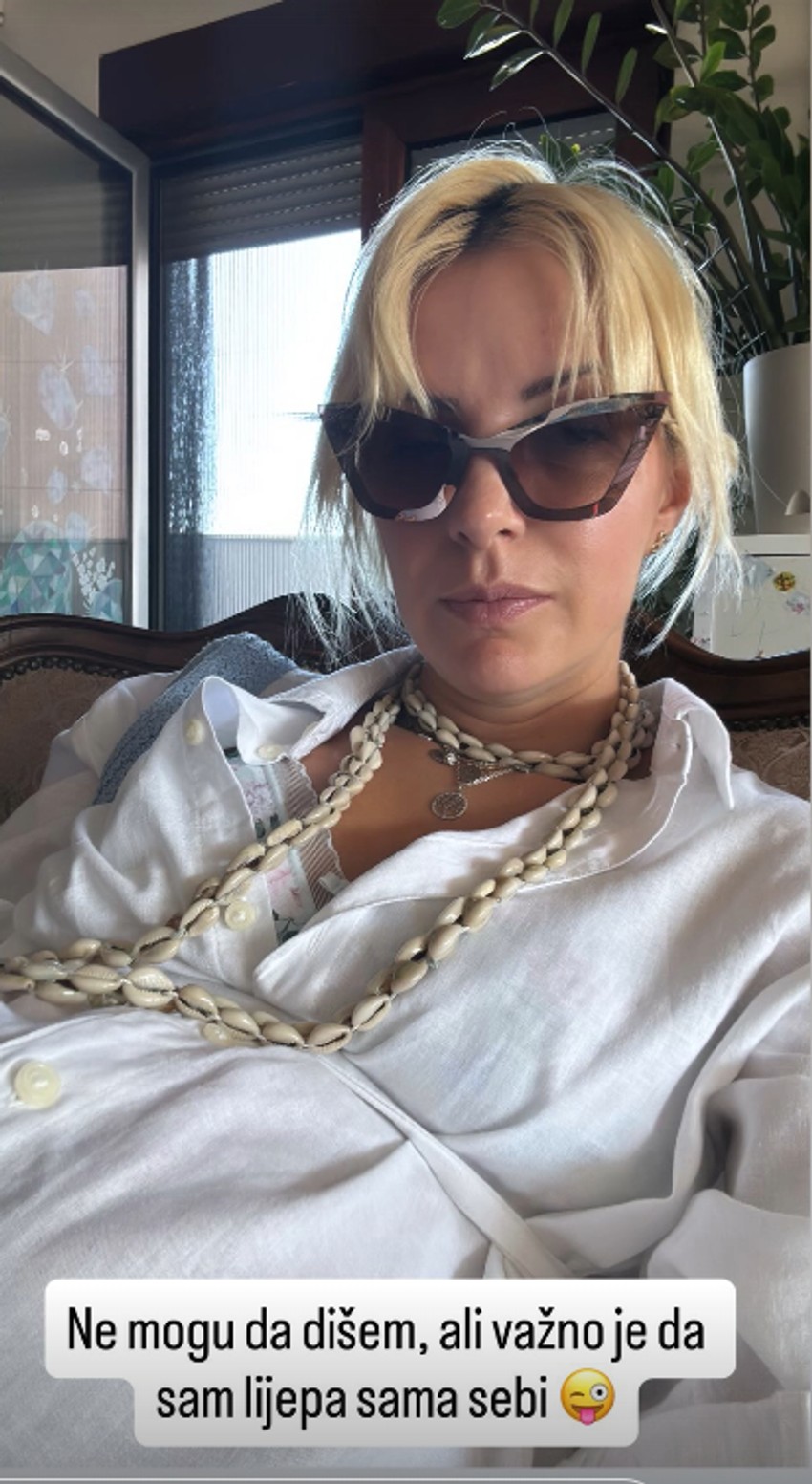 Milena Vučić u devetom mesecu trudnoće