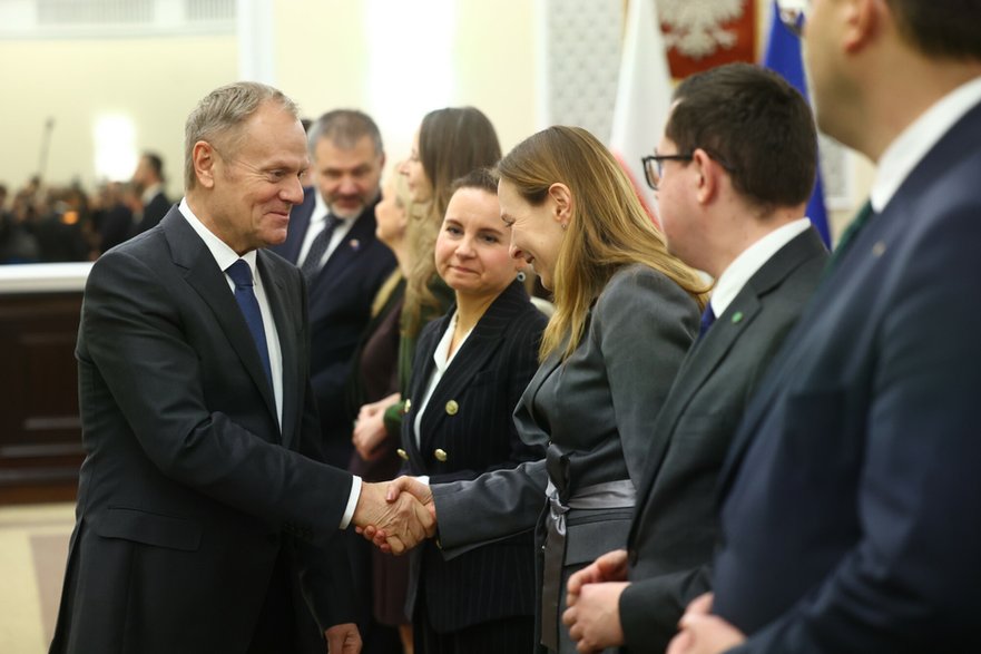 Donald Tusk, Katarzyna Pełczyńska-Nałęcz
