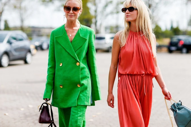 Skandinavsko plava kosa na Nedelji mode u Kopenhagenu