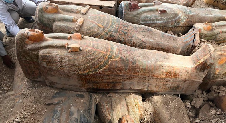 egypt coffins