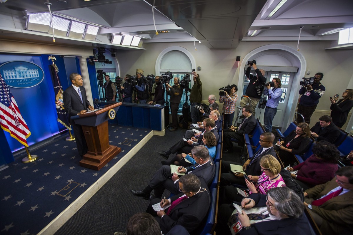Prezydent Obama podczas konferencji o Ukrainie