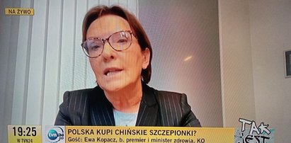 Ewa Kopacz zabrała głos ws. COVID. Czego obawia się jako lekarz?