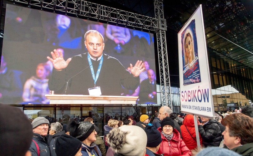 Uczestnicy obchodów urodzin Radia Maryja