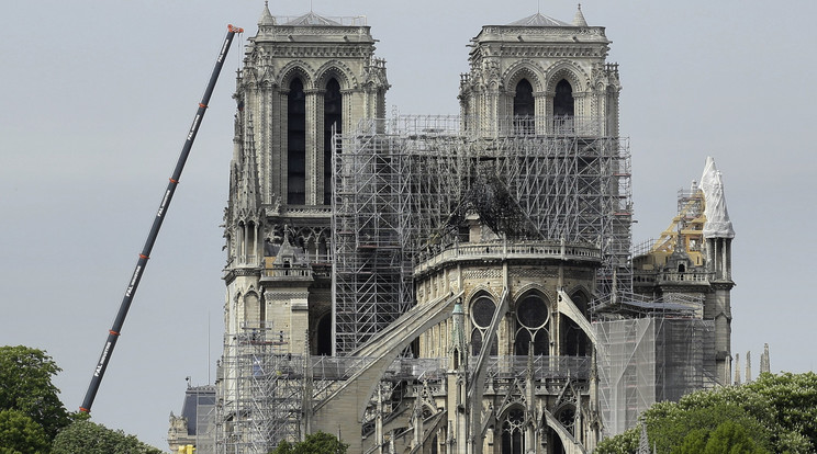 Elkezdődött a Notre Dame helyreállításának első lépései  / Fotó: profimedia
