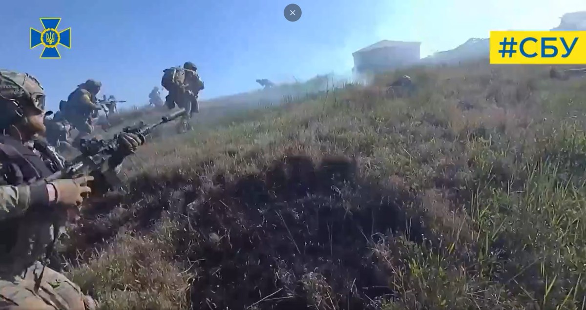 Odbicie Wyspy Węży. Ukraina po raz pierwszy publikuje nagrania