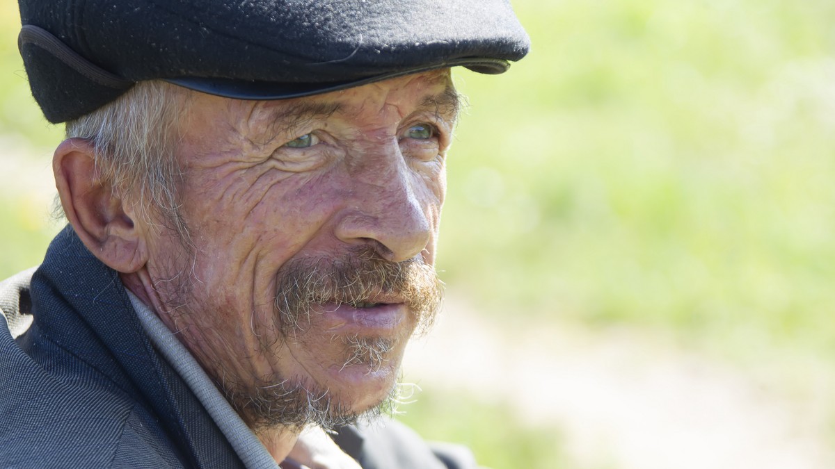 Penzioner  - ilustracija