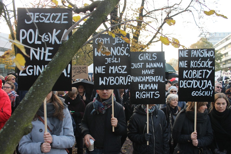 Strajk Kobiet Czarny Protest Sejm. Piotr Halicki 7