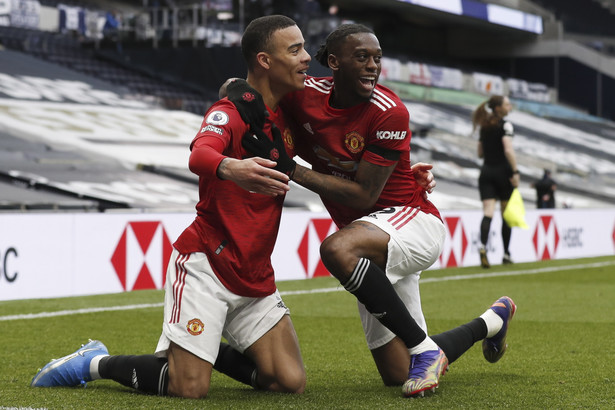 Mason Greenwood (z lewej) i Scott McTominay (Manchester United)