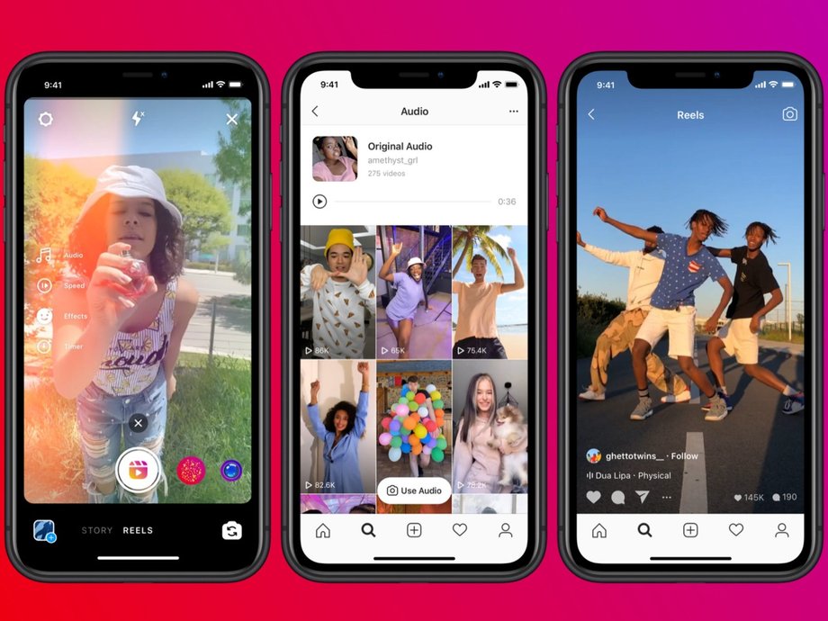 Instagram Reels, odpowiedź Facebooka na TikToka