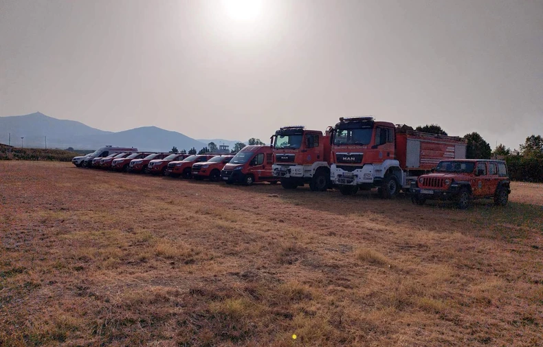 Vatrogasci - spasioci stigli u Grčku