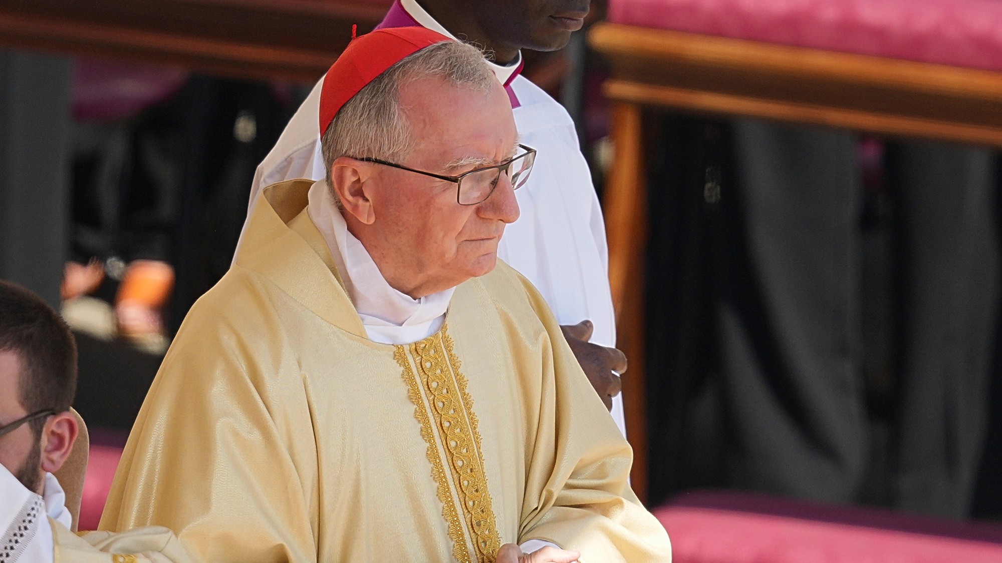 Vatikánsky štátny sekretár kardinál Pietro Parolin.