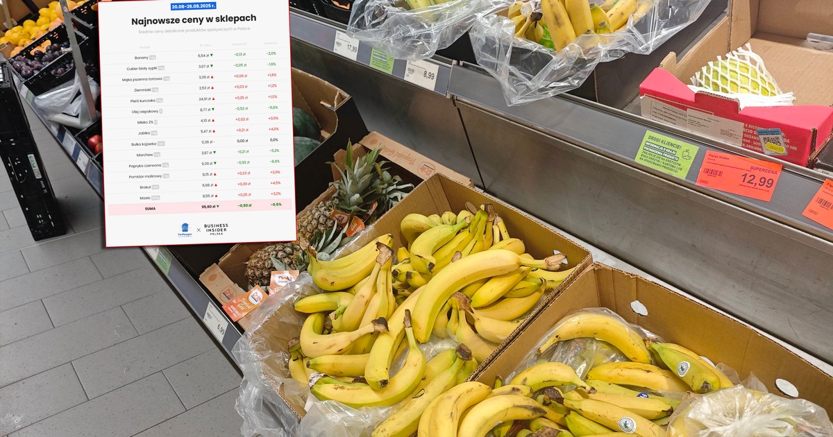 Świetne wieści ze sklepów. Ceny wręcz zjeżdżają [Koszyk zakupowy Business Insidera i aplikacji PanParagon]