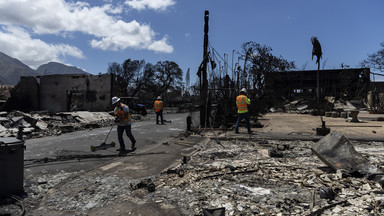 Liczba ofiar śmiertelnych pożaru na Hawajach wzrosła. Setki osób ewakuowanych