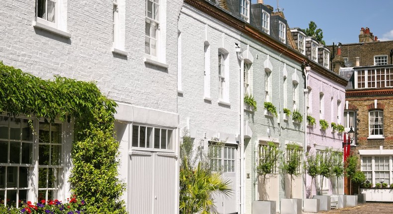 Houses in Notting Hill, London