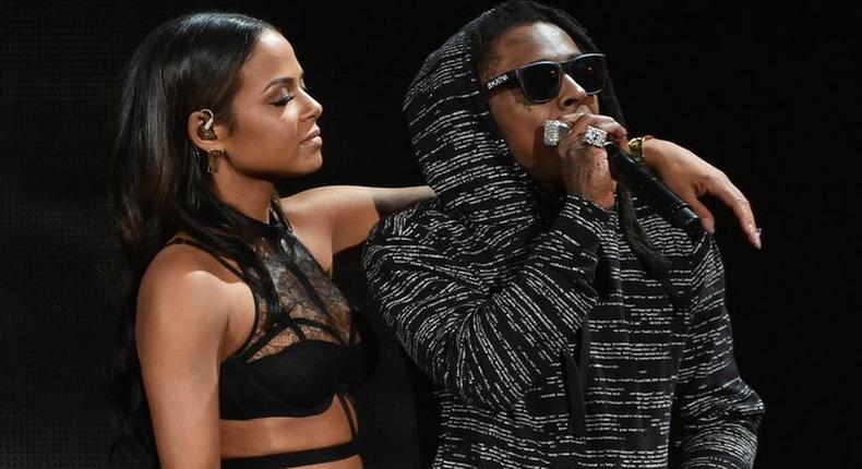 Christina Milian and Lil Wayne (Courtesy)