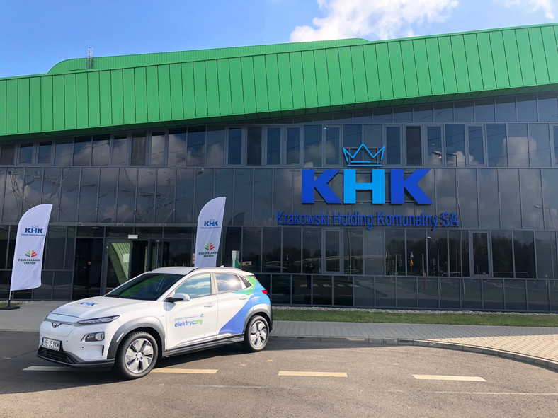 Hyundai'e Kona Electric dla Krakowa 