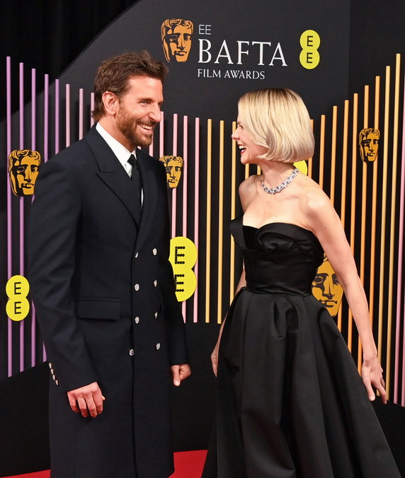Bradley Cooper i Carey Mulligan na gali BAFTA 2024
