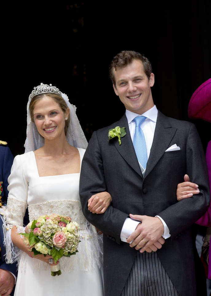Ślub księżnej Belgii Alix de Ligne i Guillaume Dampierre 