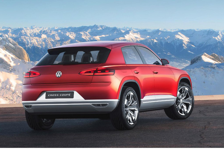 VW Cross Coupe Concept jako hybryda TDI